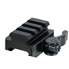 UTG 3-Slot QD Lever Mount Adaptor and Riser, Medium Profile