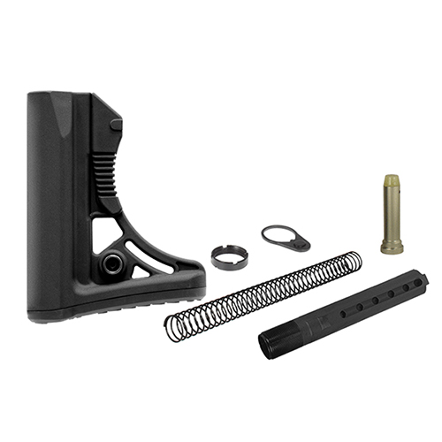 UTG Leapers Model 4 Ops Ready S3 Mil-spec AR-15/M4 Style Stock Kit - Black - RBUS3BM