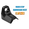 UTG Leapers Slim Keymod Hand Stop Barricade Rest Kit for AR-15 & AK-47 Keymod Handguard Systems - TL-HS02B