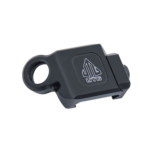 UTG Leapers Low-Pro Picatinny-mount Angled QD Sling Swivel Adaptor - TL-SWPM01